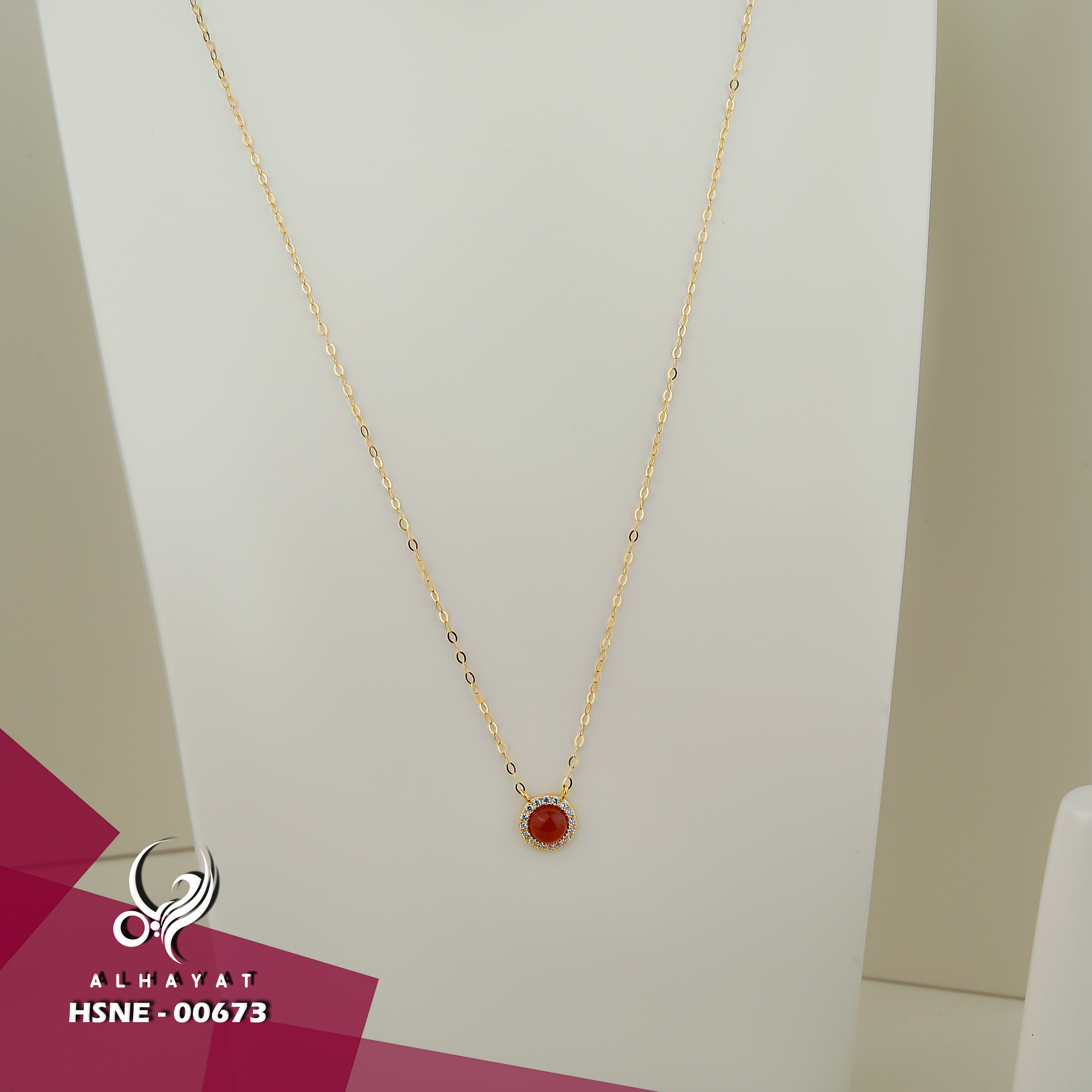 21 karat gold choker, made in Turkey - (H-0977)